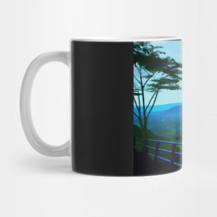 Peaceful Mountain View Mug